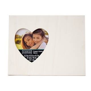 Unfinished Wood Heart Frame by ArtMinds® | Michaels Stores