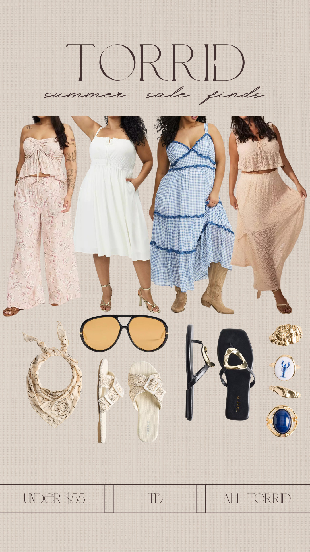 torrid summer sale active now!

torrid, summer sale, under 50, under 100, sale finds, sale alert, sale, torrid sale, torrid sale finds, summer vacay outfit, summer outfits, summer accessories, tori block 

 #LTKgrwm #LTKootd #LTKSaleAlert