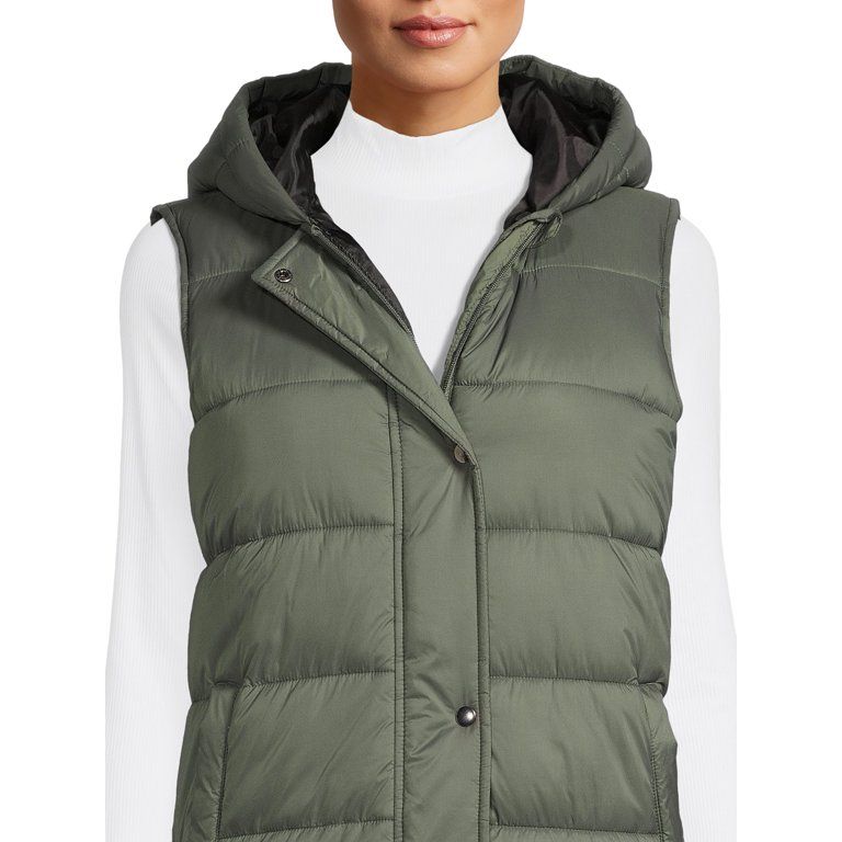 Swiss Tech Women's and Plus Hooded Tunic Vest - Walmart.com | Walmart (US)