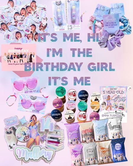 Taylor Swift Themed Birthday Party Lover Inspired Birthday in my birthday era Etsy finds birthday party favors 

#LTKsalealert #LTKGiftGuide #LTKCyberWeek