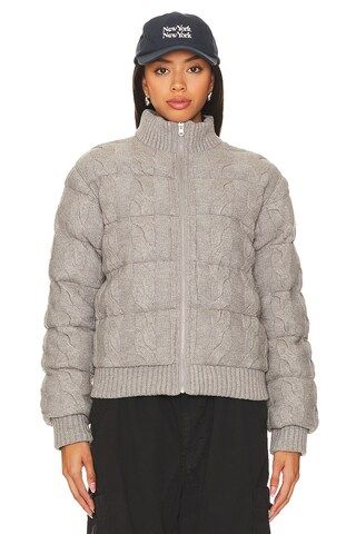 Aubrey Cable Puffer Jacket
                    
                    Central Park West | Revolve Clothing (Global)