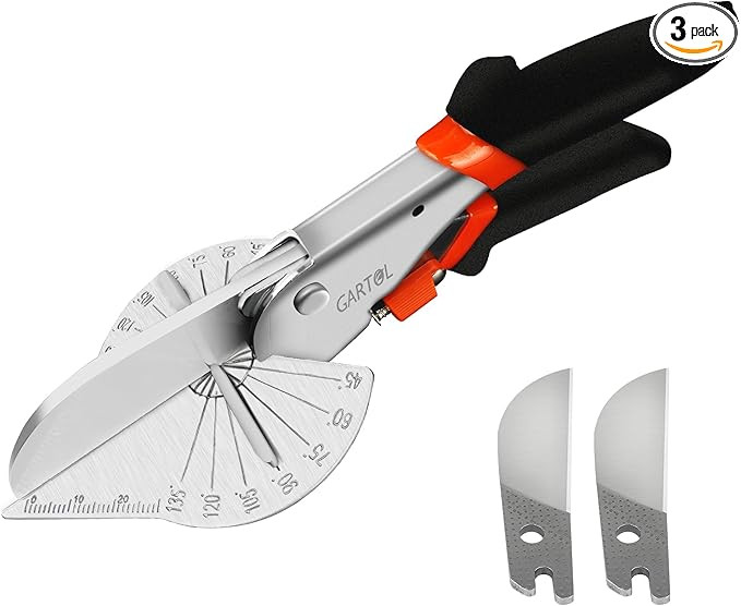 GARTOL Miter Shears- Multifunctional Trunking Shears for Angular Cutting of Moulding and Trim, Ad... | Amazon (US)
