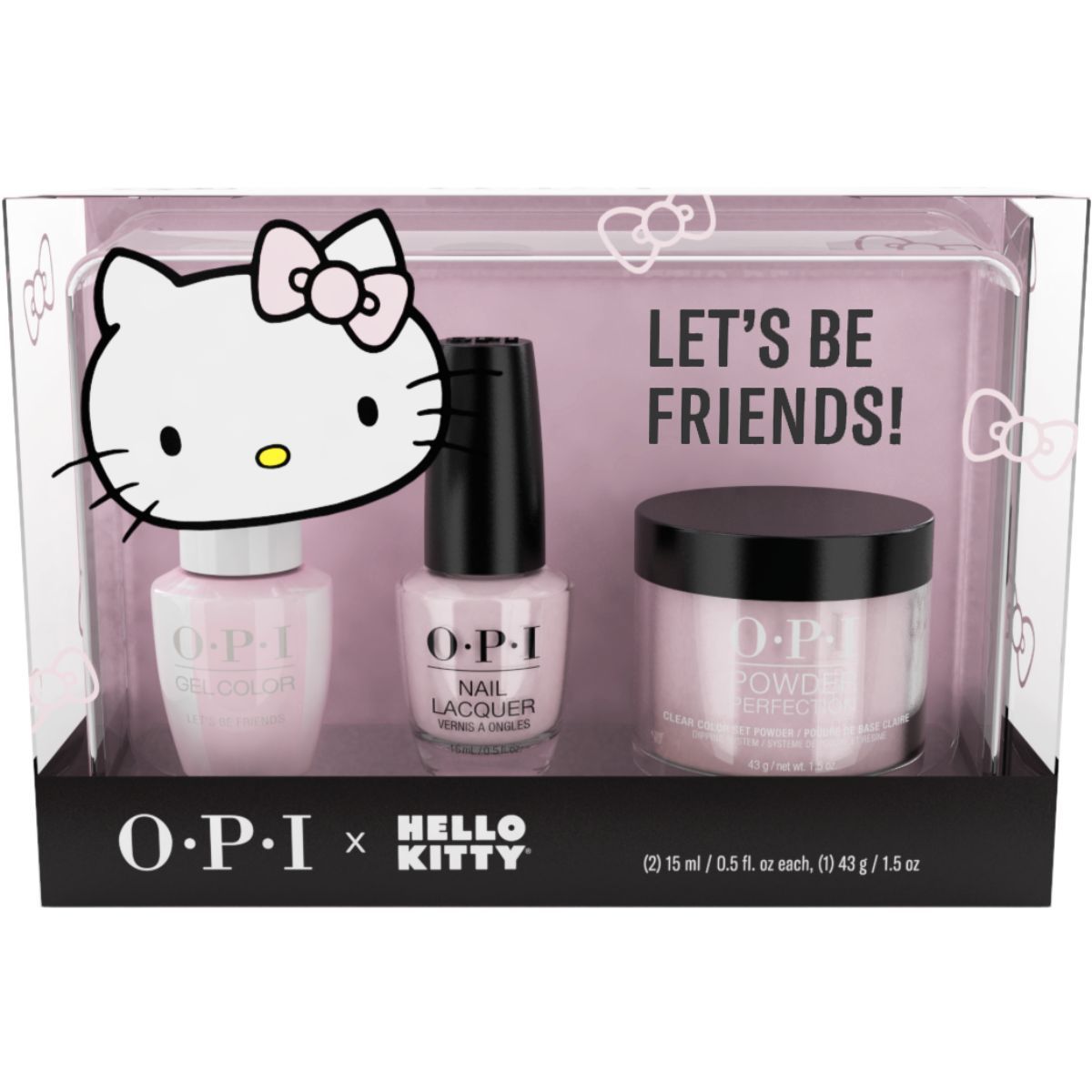 OPI Lets Be Friends! Trio (Polish, Gel, and Dip Powder) | Walmart (US)
