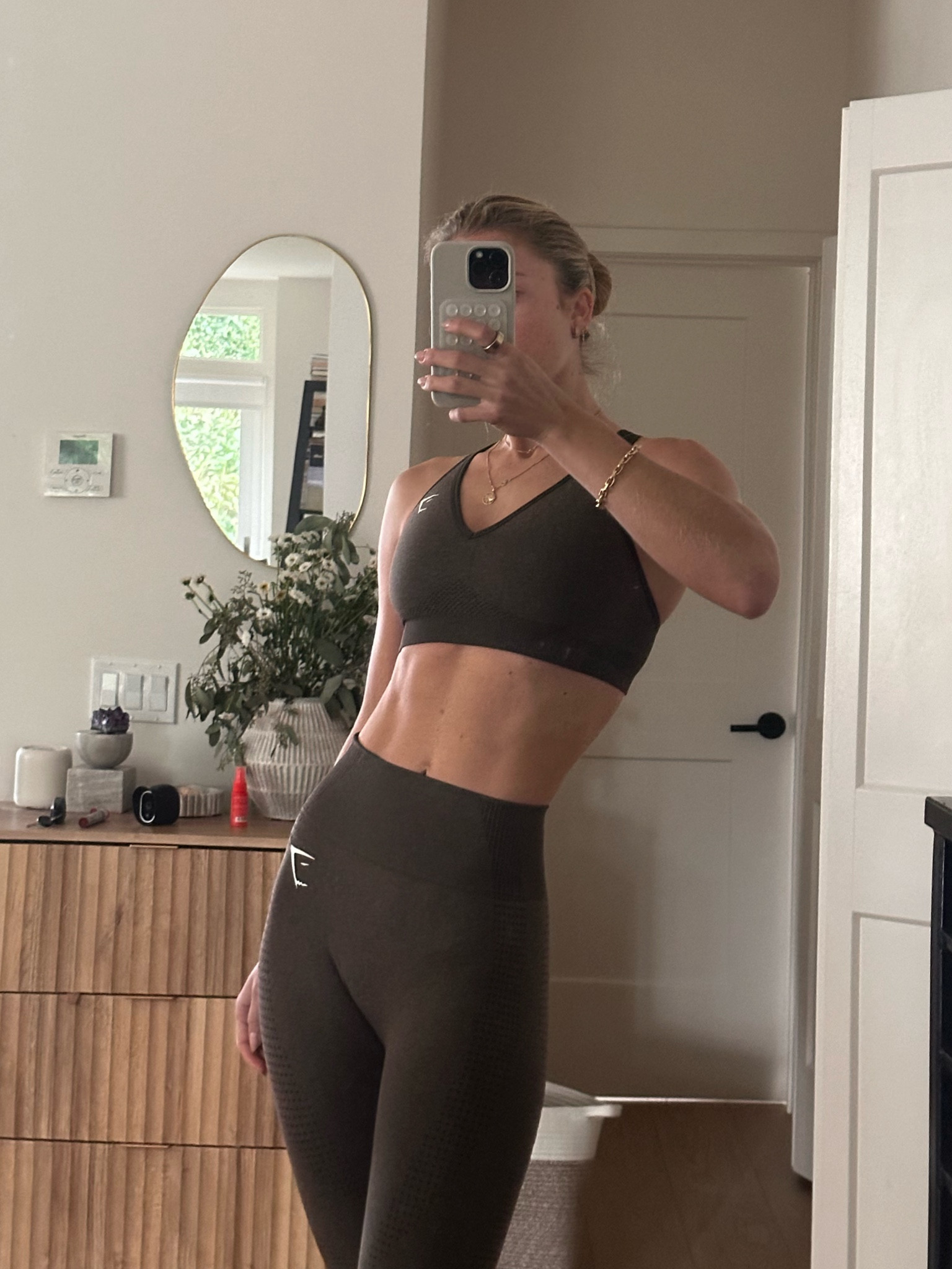 Brown gym set 🤎

#LTKfitness