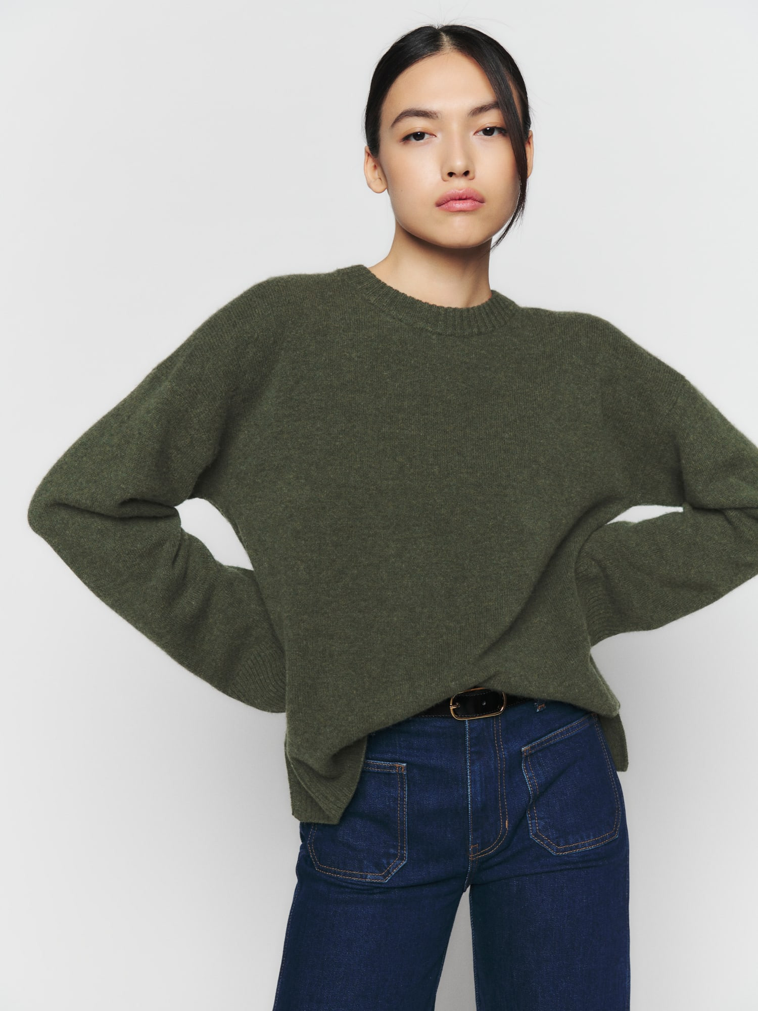Enda Regenerative Wool Sweater | Reformation (Global)