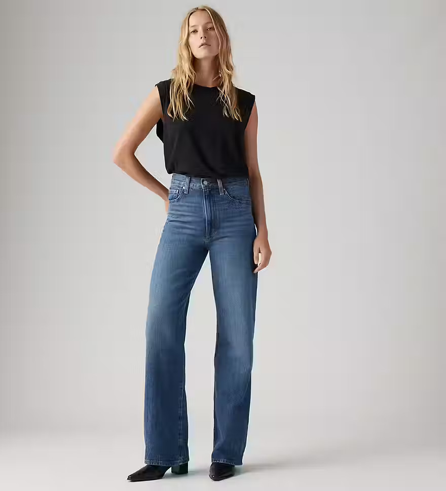 Ribcage Wide Leg Women's Jeans - Medium Wash | Levi's® CA | Levi's (CA)