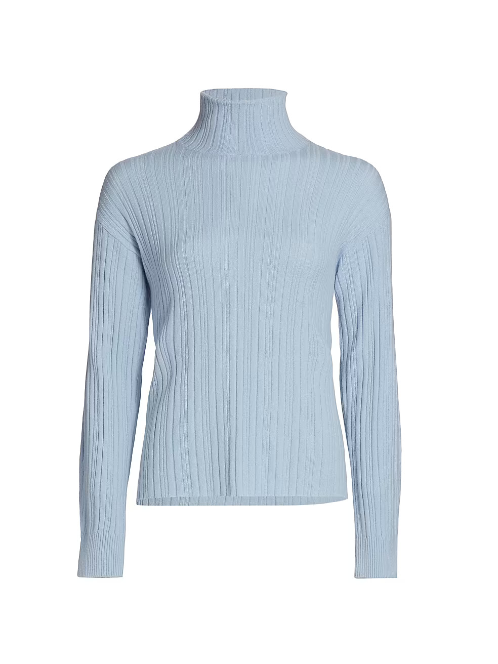 Wool-Cashmere Open-Back Turtleneck Sweater | Saks Fifth Avenue