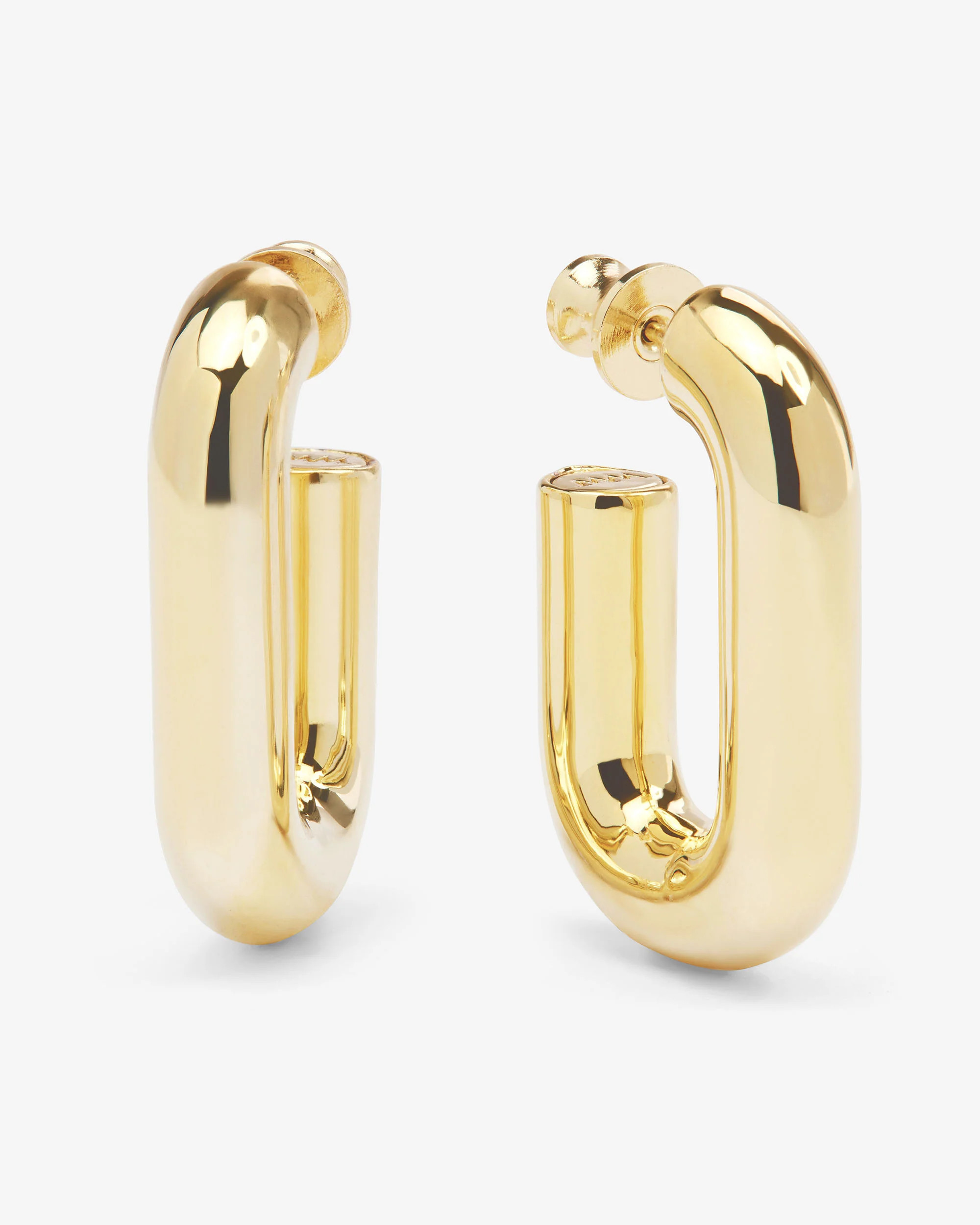 Frankie Chain Huggies - Gold | Melinda Maria Jewelry