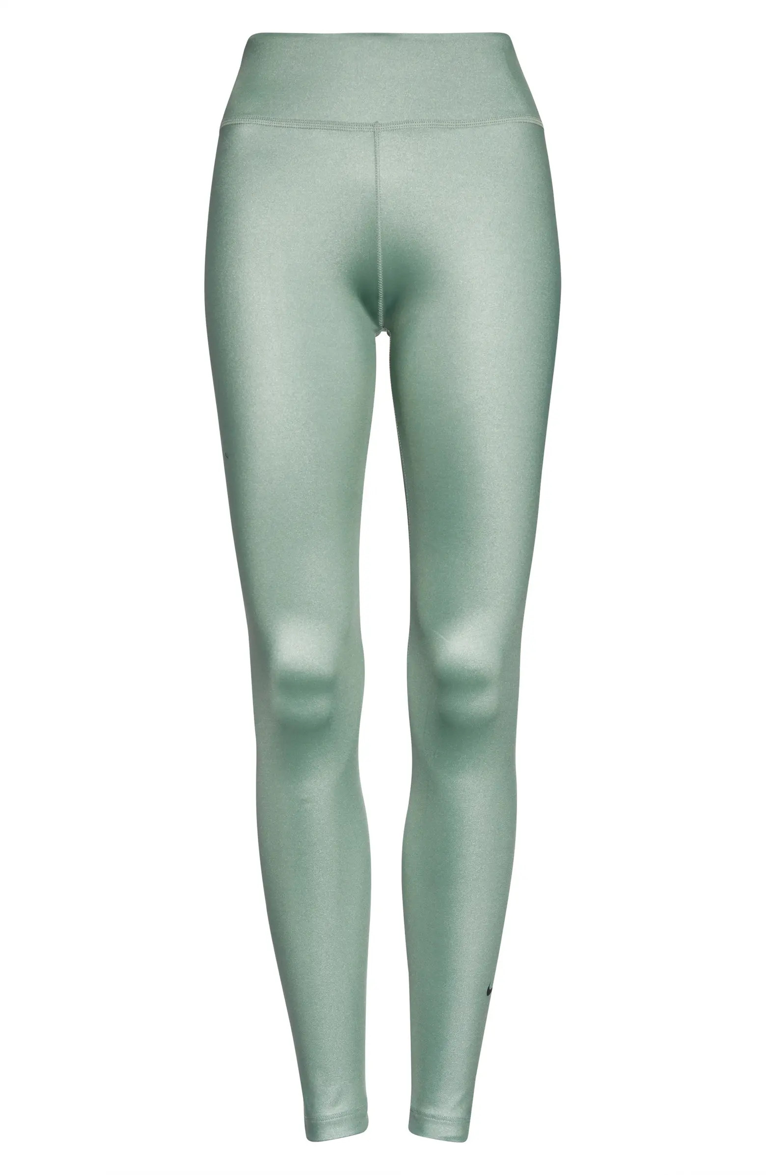 Dri-FIT One Mid-Rise Shine Leggings | Nordstrom