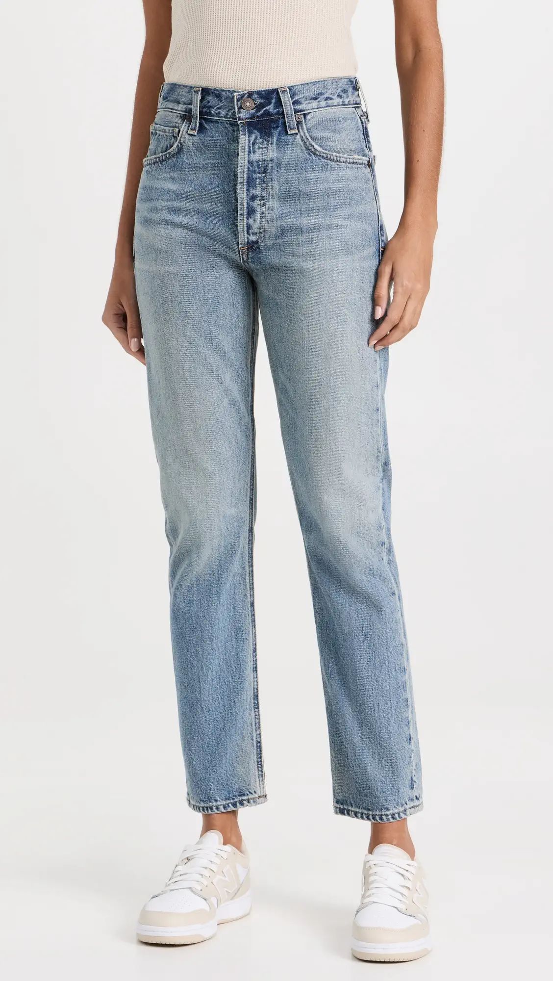 Citizens of Humanity Charlotte High Rise Straight Jeans | Shopbop | Shopbop