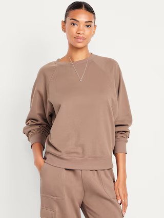 SoComfy Oversized Raglan Sweatshirt | Old Navy (US)