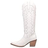 Dingo Boots Women's High Cotton Fashion Boot, White, 8 | Amazon (US)