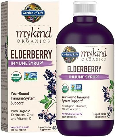Organic MyKind Elderberry Immune Syrup | Amazon (US)