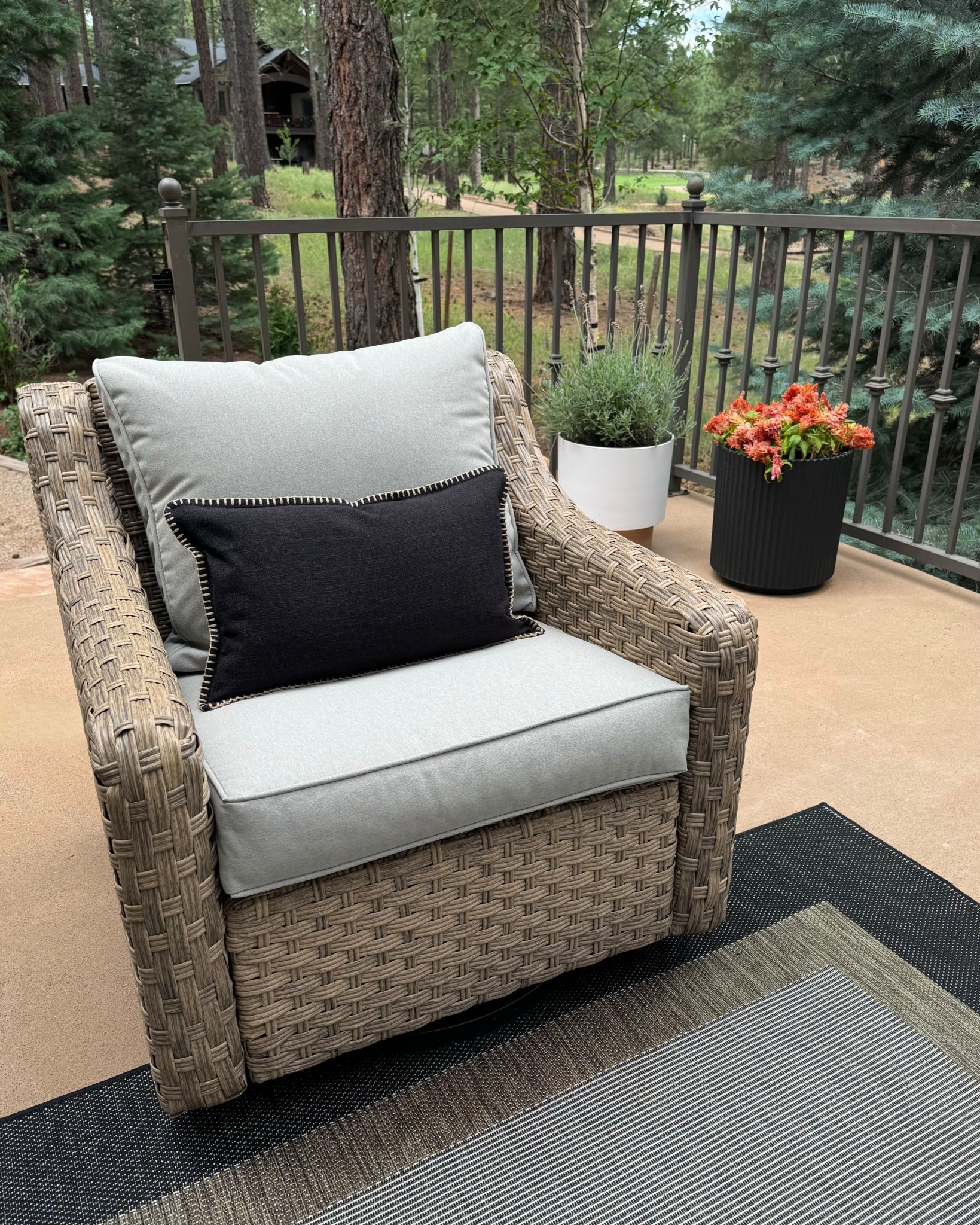 A few affordable little upgrades I made to our outdoor patio from Amazon and Walmart . New stripe rug, herb garden stakes, new planters and the best faux tree (my real plants had a very hard time surviving this summer) accent pillows, and this outdoor grill we have been loving 



#LTKHome #LTKStyleTip #LTKSeasonal