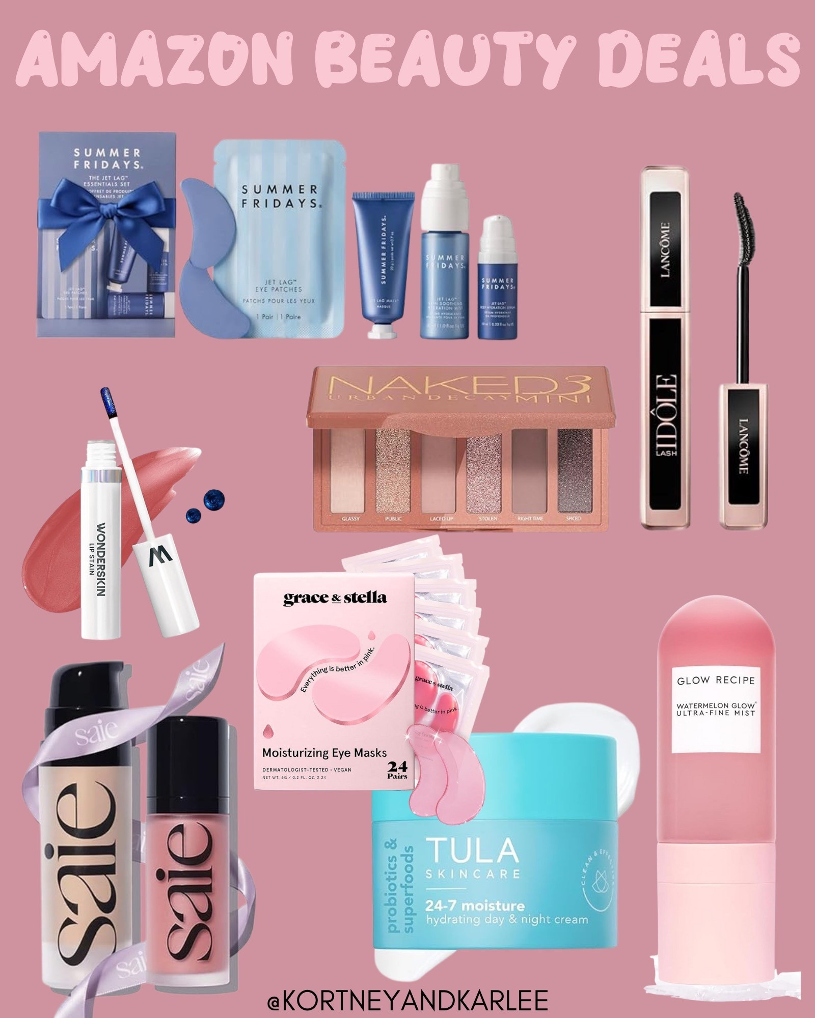 Amazon Beauty Deals!

Kortney and Karlee | #kortneyandkarlee #LTKfindsunder50 #LTKfindsunder100 #LTKtravel 