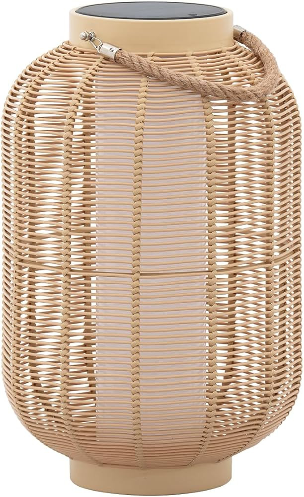 Outdoor Solar Lanterns Festival Decoration Waterproof Rattan Lantern Hanging Solar Lights Decorat... | Amazon (US)