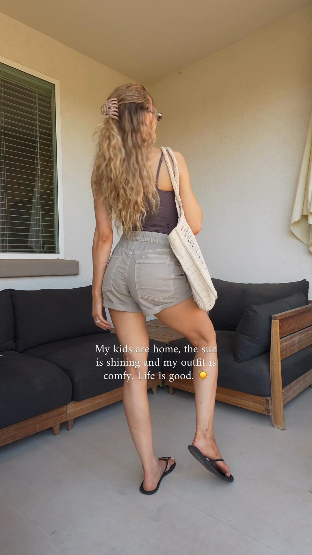 Shorts are on sale for $19.99! Love the quality and fit. I’m 5’9 wearing a size small. 

Summer shorts 
Summer outfit 
Summer mom fit 
Mom style 
Mom on the go 
Mom life 
Shorts 
Summer style

#LTKSaleAlert #LTKmomlife #LTKootd