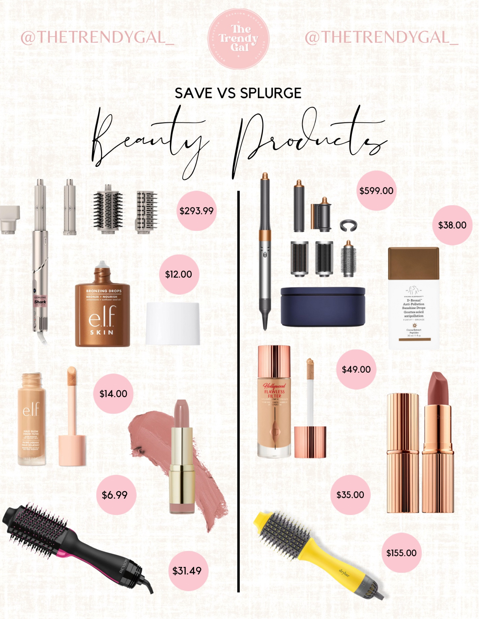 Save VS Splurge: Beauty Products!

#LTKBeauty #LTKFindsUnder100 #LTKFindsUnder50