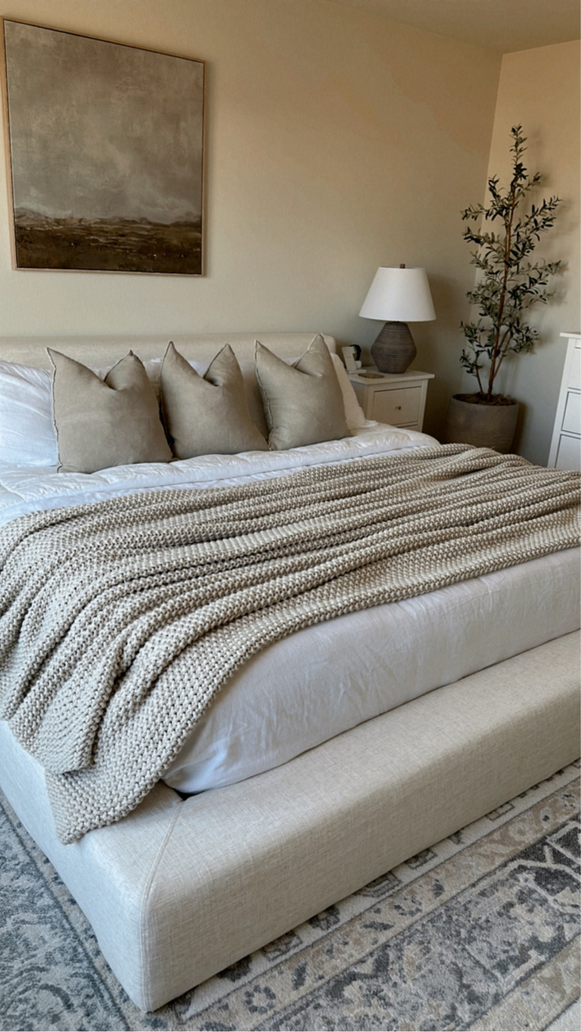 Bed is from Castlery and euro pillows are in the color “Natural” 🤍#LTKFind

#LTKhome #LTKfamily