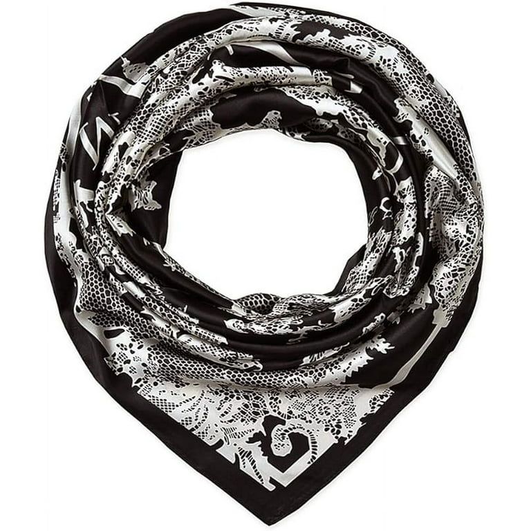corciova 35 x 35 Large Square Hair Scarf for Black Women Silk Curly Headband Tie Sleeping at Nigh... | Walmart (US)