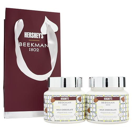 Beekman 1802 X Hershey's Milk Chocolate Body Cream 2pc Gift Set | HSN