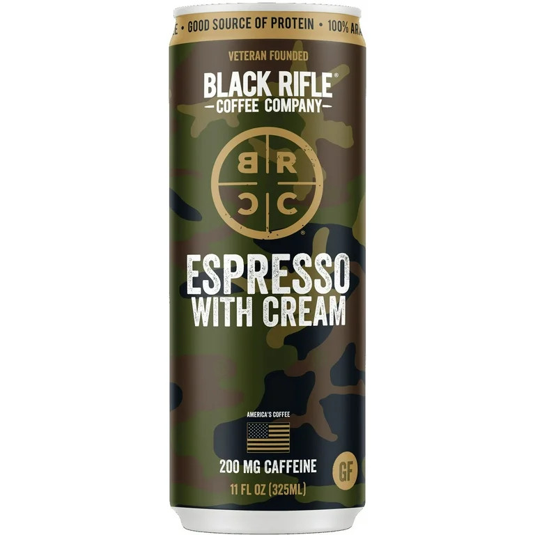 Black Rifle Coffee Company Iced Flavored Espresso with Cream, Ready to Drink for Instant Energy, ... | Walmart (US)