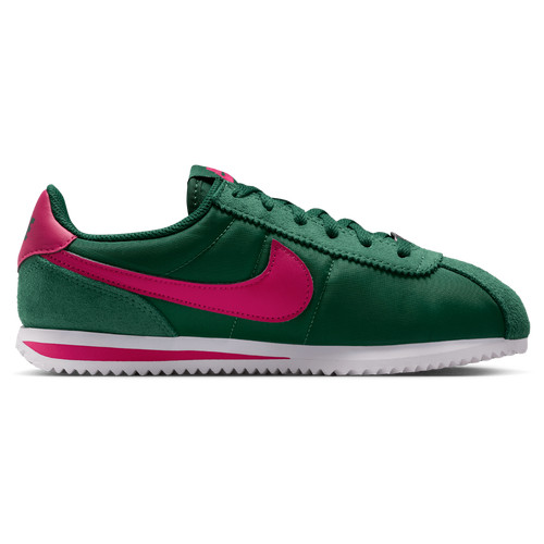 Nike Boys Nike Cortez TXT - Boys' Grade School Shoes Gorge Green/Wild Cherry/White Size 03.5 | Foot Locker (US)