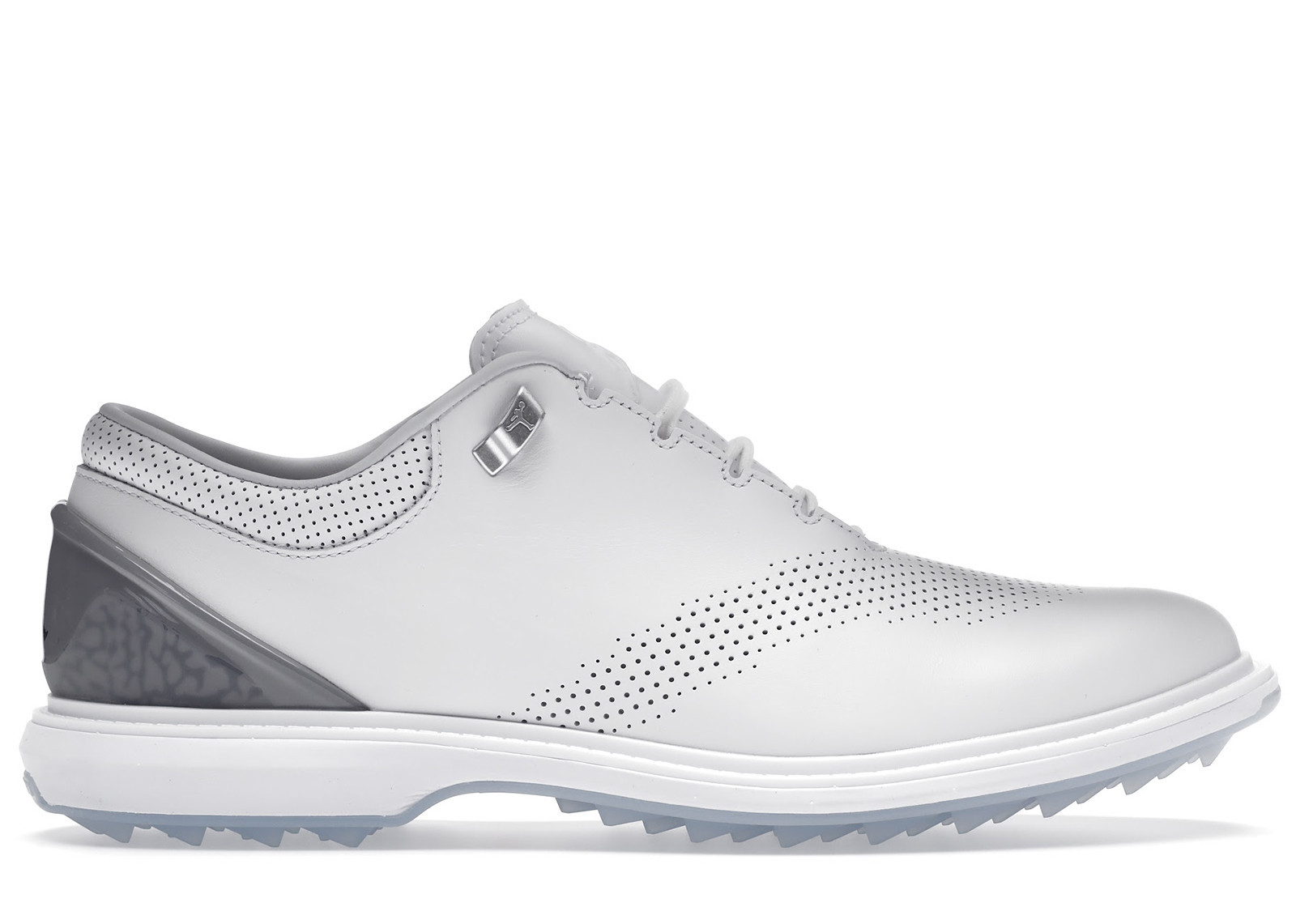 Men's Jordan ADG 4 Golf Sneakers in White/Pure Platinum/Fire Red | StockX