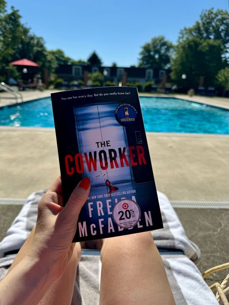 Starting a new book 📕 Loved the last one by this author Freida McFadden called One by One so think this one will be good. If you like thrillers she is definitely an author to check out❤️ 

Summer book 
Vacation book 

#LTKHome #LTKTravel #LTKFindsUnder50