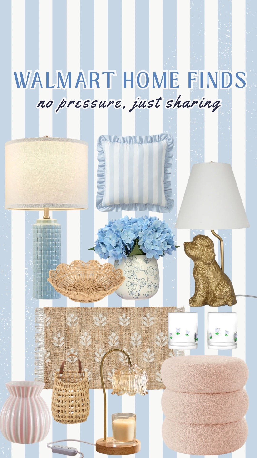 Adorable spring home finds from Walmart!!! Lovingggg these 🌸🫶home

#LTKHome