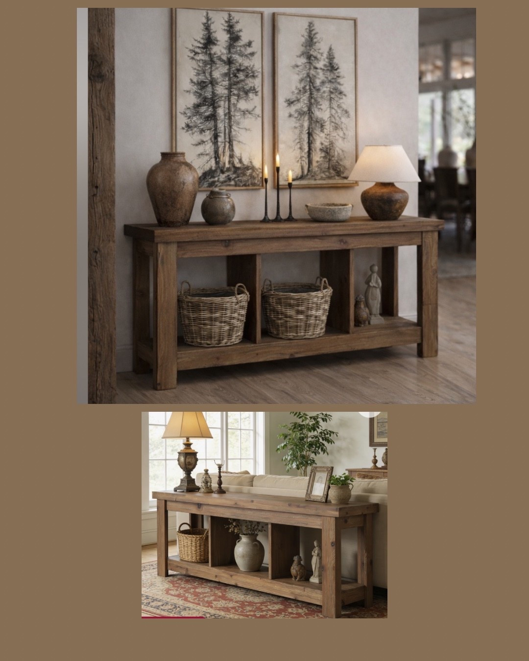 At this price this farmhouse sofa table will not last long. 

#LTKSaleAlert #LTKHome #LTKU