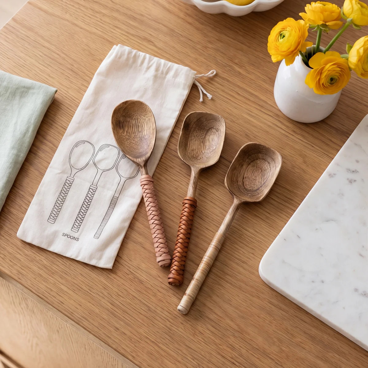 This spoon set is perfect for using at any festive gathering or party. These spoons are made out ... | Wayfair North America