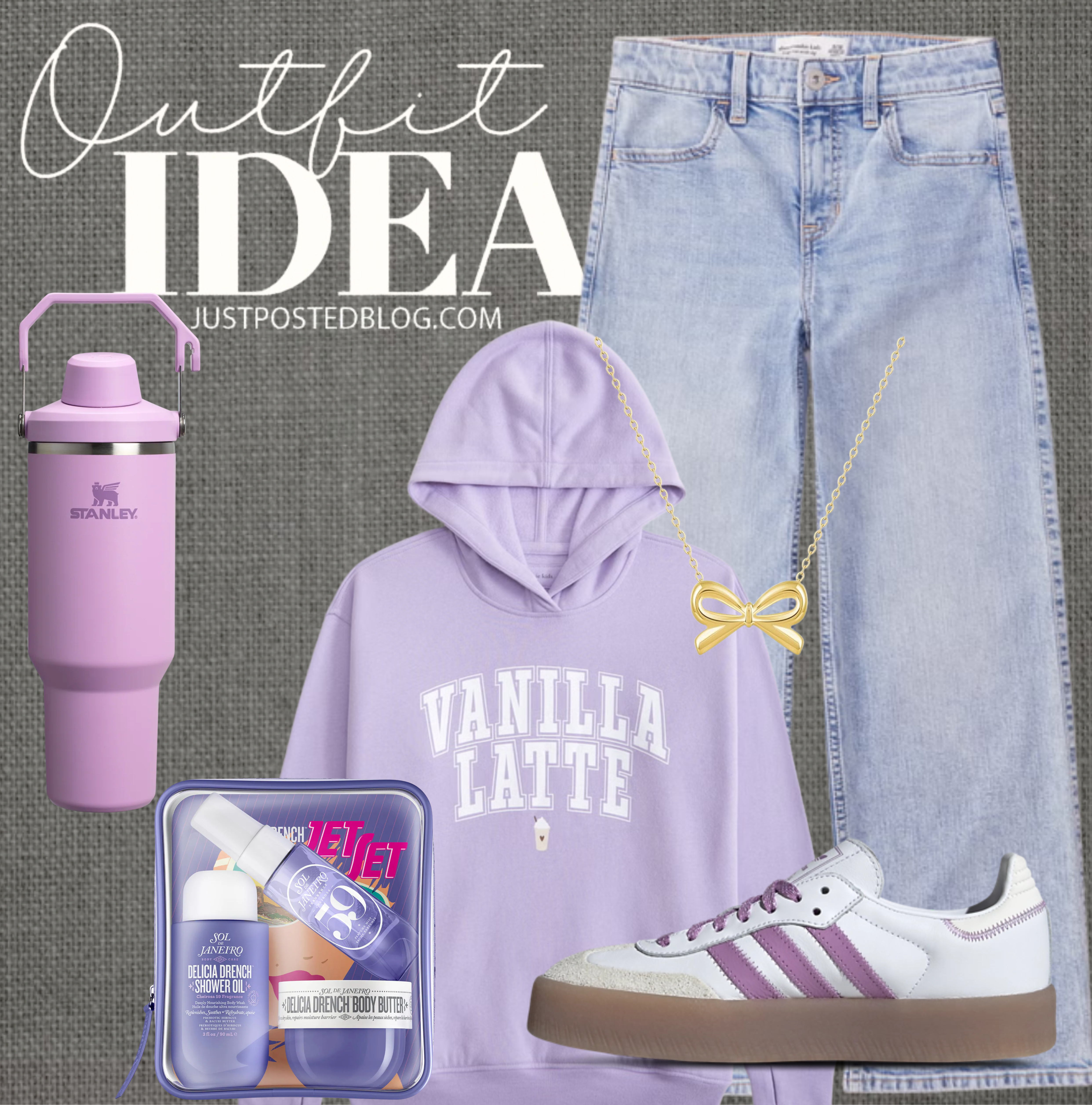 This is such a cute outfit for tweens and teens!!! 

 