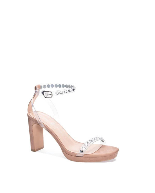 TYLER PLATFORM SANDAL in Nude | Shop Premium Outlets