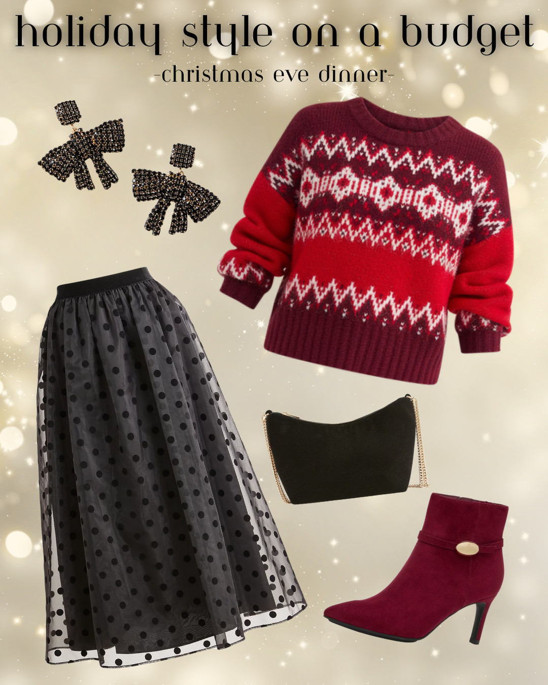 Sharing this perfect affordable holiday outfit for Christmas Eve dinner!  

 #LTKHoliday #LTKSeasonal #LTKFindsUnder100