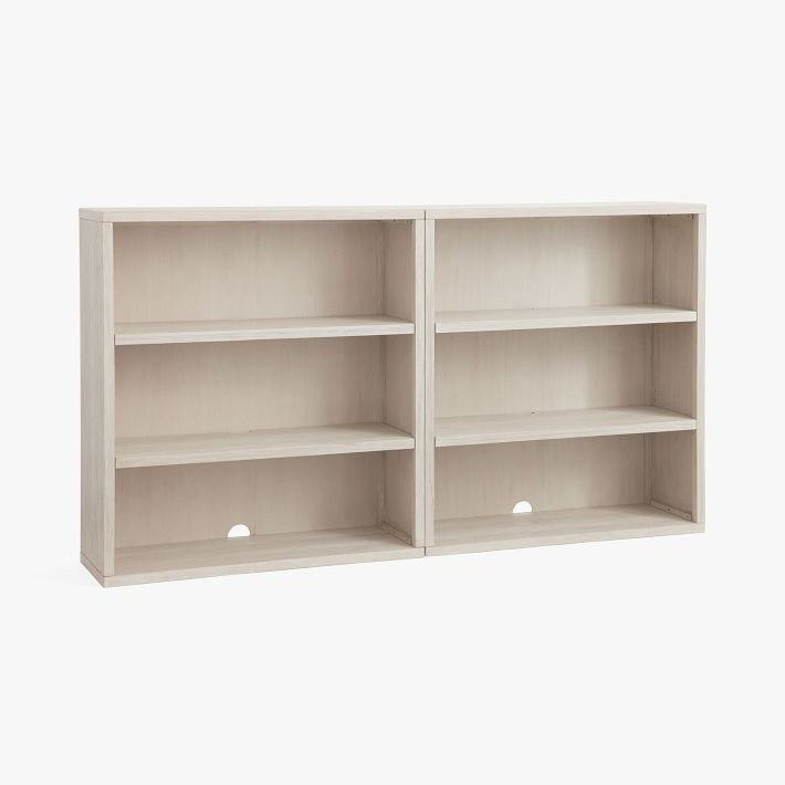 Costa Low 3-Shelf Bookcase, Set of 2 | Pottery Barn Teen