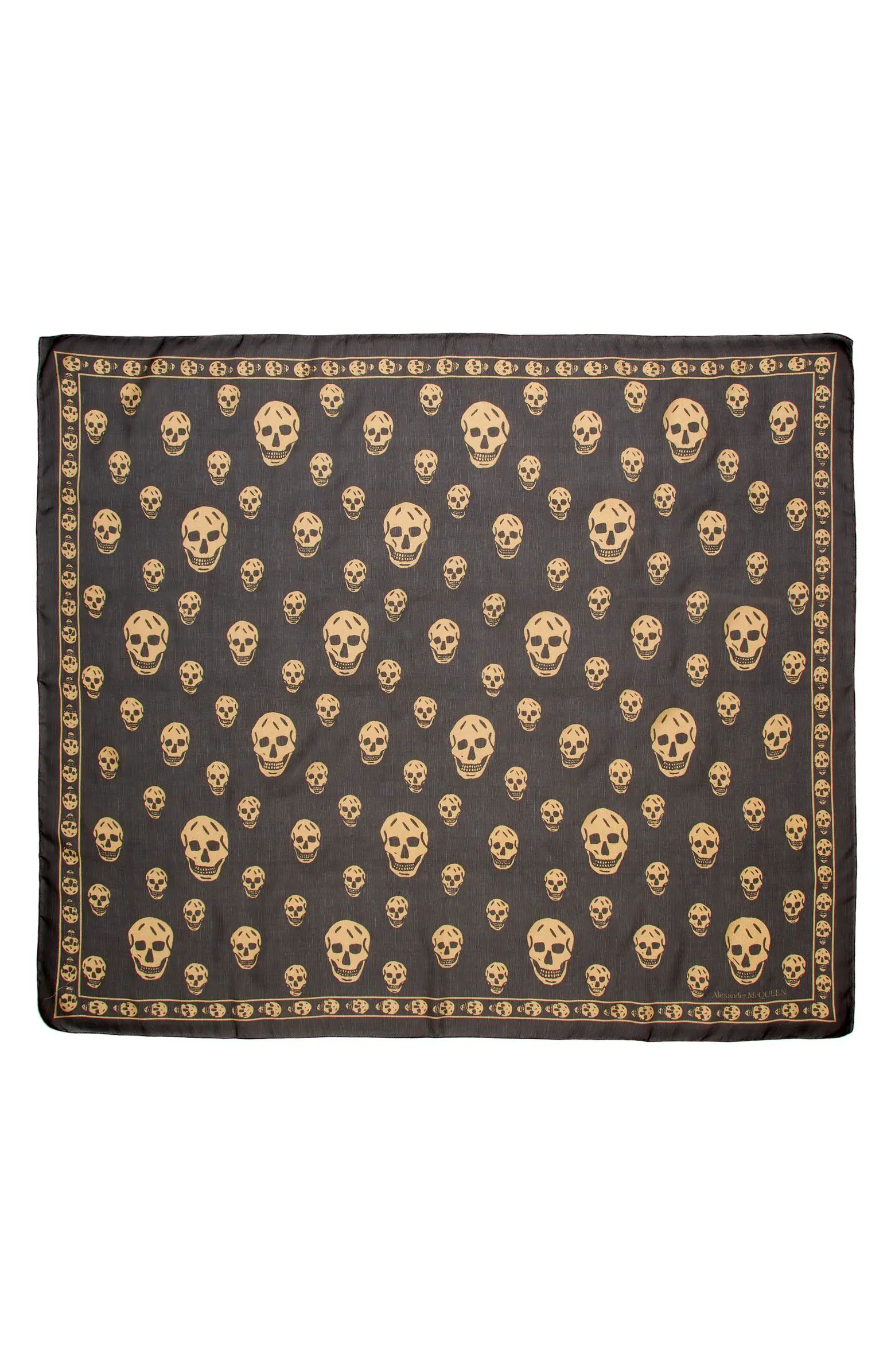 Skull Silk Scarf | Nordstrom