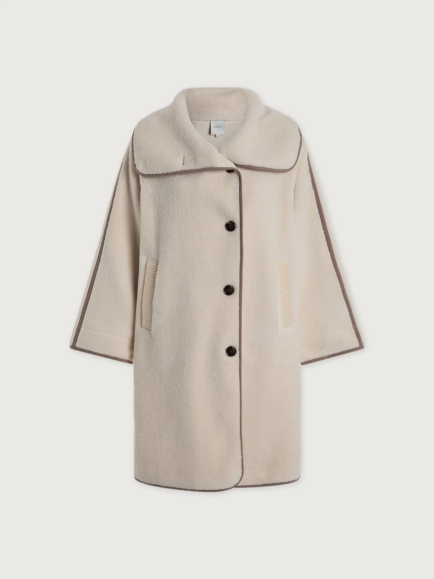Clemence Sherpa Coat | Varley US