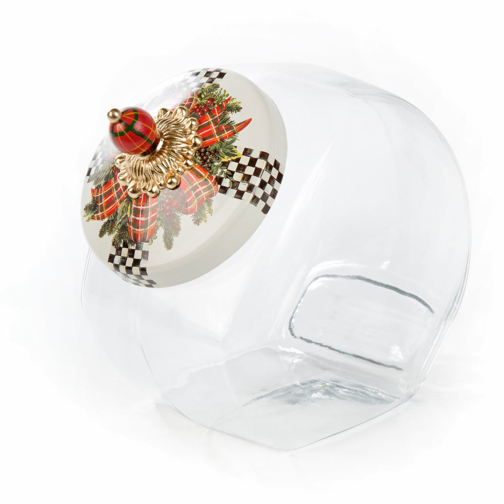 Cookie Jar with Evergreen Lid | MacKenzie-Childs