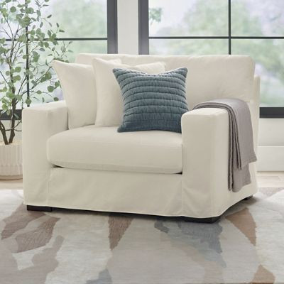 Salem Slipcovered Chair and a Half | Grandin Road | Grandin Road