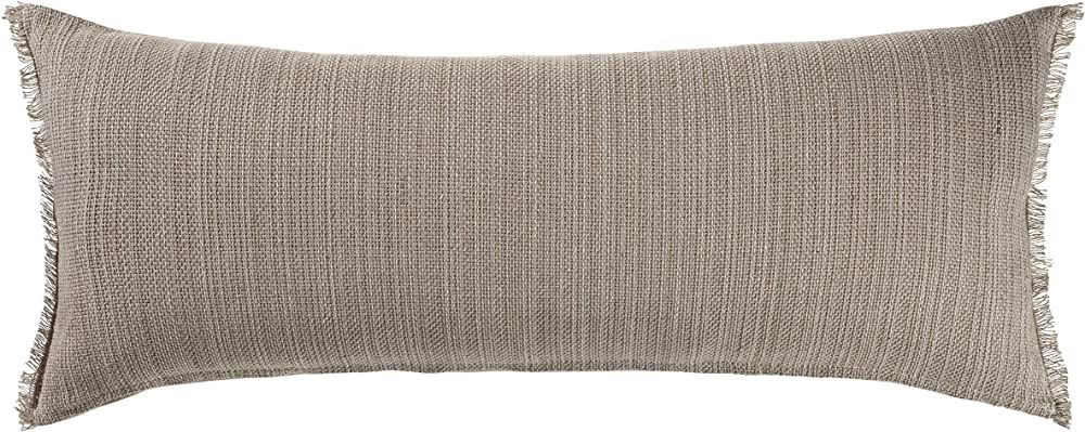 LR Home Neutral Tan Lumbar Throw Pillow, 1 Count (Pack of 1) | Amazon (US)