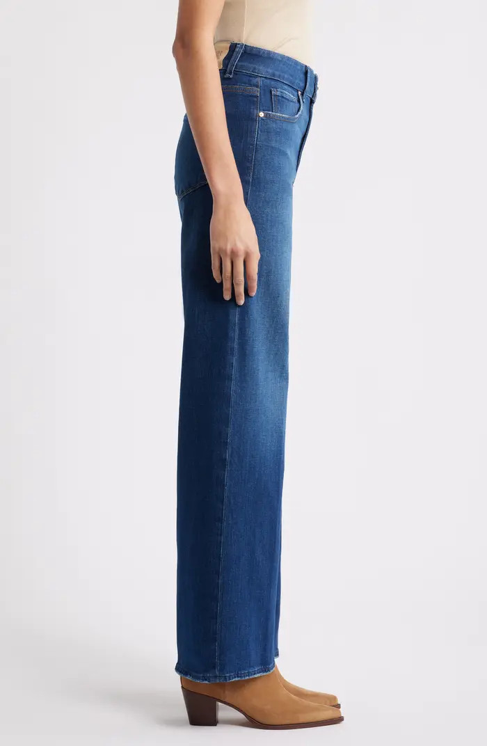 PAIGE Sasha High Waist Wide Leg Jeans | Nordstrom | Nordstrom