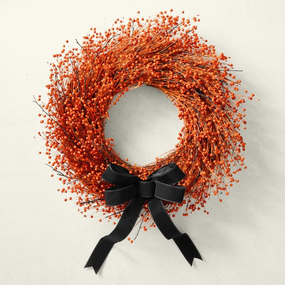 Gather Together Live Wreath, 22" | Williams-Sonoma