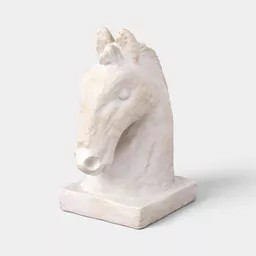 Rustic Ceramic Horse Bust Decorative Object - Threshold™ | Target
