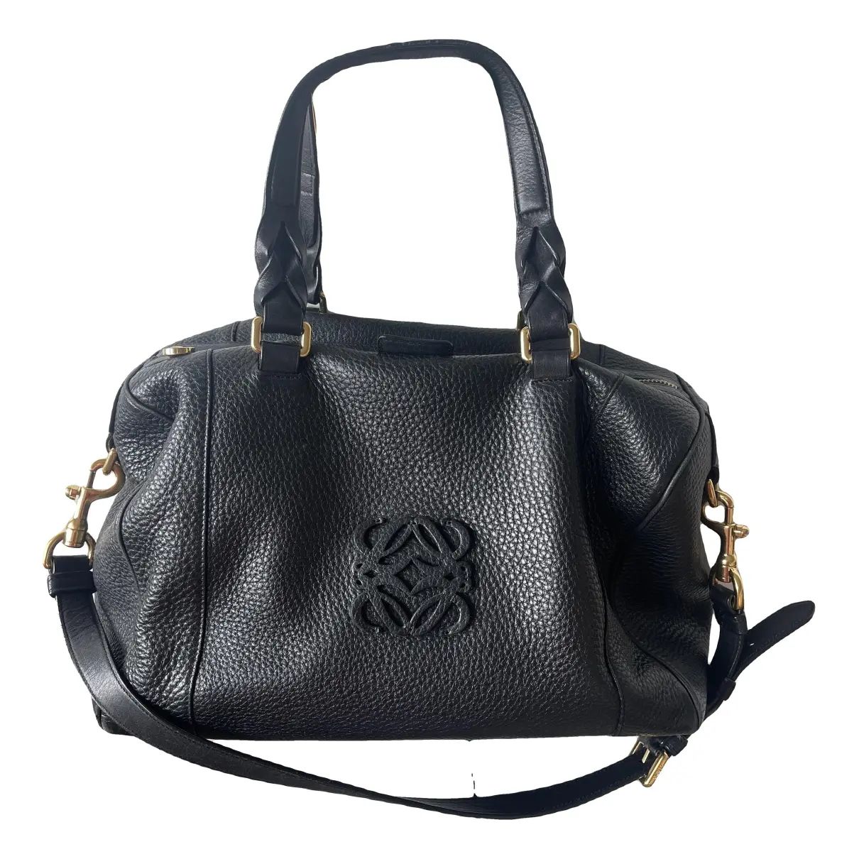 Leather handbag Loewe Black in Leather - 39187807 | Vestiaire Collective (Global)