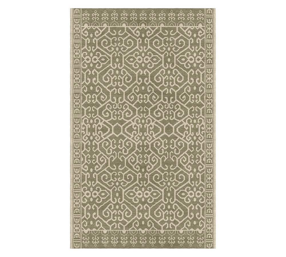 Luna Tonal Hand-Tufted Wool Rug | Pottery Barn (US)