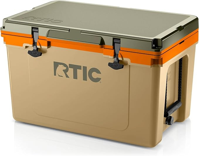 RTIC Ultra-Light 52 Quart Hard Cooler Insulated Portable Ice Chest Box for Beach, Drink, Beverage... | Amazon (US)