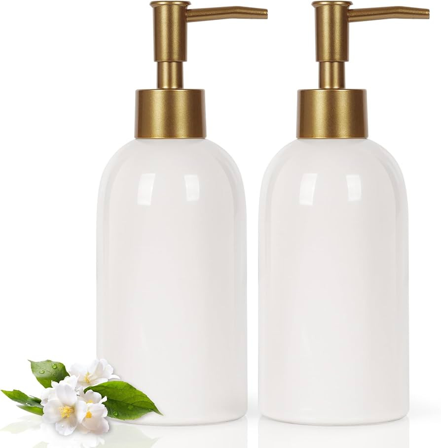 Natheeph 14OZ Soap Dispenser for Bathroom/Kitchen Fill Hand Soap/Dish Soap | Amazon (US)