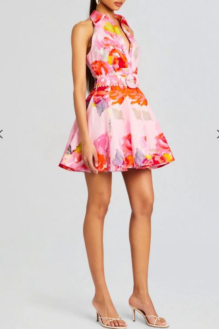Floral sleeveless dress, spring dress, floral dress, colorful dress

#LTKparties #LTKSeasonal #LTKstyletip