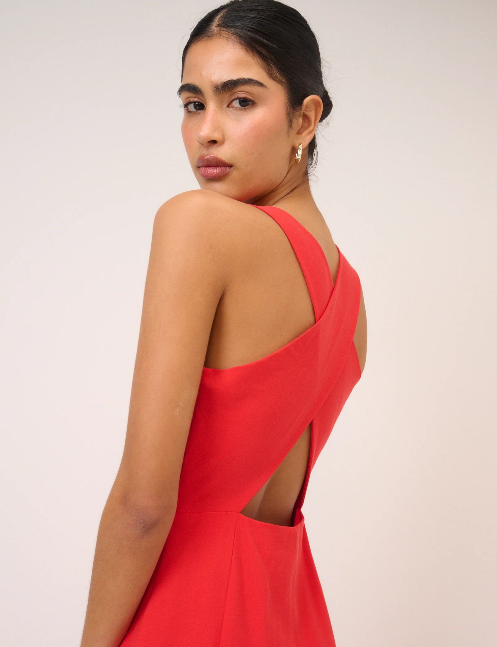 Red Reign Midi Dress | Nobody's Child